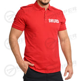 Tricou Polo Rosu SMURD (100% Bumbac)